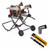 Evolution R255TBLX+ Next Generation 255mm Jobsite Table Saw with Stand, Angled Dust Extraction Port & Metal Throat Plate 1800W 230V