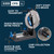 Evolution S355CPS-Li Twin 18V Brushless 355mm Metal Cutting Chop Saw with 2x 8.0Ah Batteries and Dual Port Fast Charger