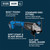 Evolution S125AGR-Li 18V Brushless 125mm Angle Grinder with 2x 5.0Ah Battery and Fast Charger
