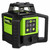 Grettz G80 Green Beam Dual Grade Rotary Laser Kit with Tripod, Staff and Receiver
