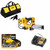 DeWalt DCGG581M1 18V XR Cordless 2-Speed Grease Gun with 1x 4.0Ah Battery, Charger & Heavy Duty Tool Bag