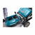 Makita DLM533 Twin 18V LXT Brushless 530mm Aluminium Deck Self Propelled Lawnmower with 4x 5.0Ah Batteries & Twin Fast Charger