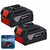 Bosch GBA18V 18V 4.0Ah Batteries (Twin Pack)