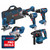 Bosch 0615A5008C 18V 6 Piece Tool Kit (No Batteries or Chargers Included)