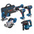Bosch 0615A5008C 18V 6 Piece Tool Kit (No Batteries or Chargers Included)