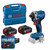 Bosch GDR18V-215 18V Impact Driver with 2x 4.0Ah Batteries, Charger and L-Case