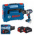Bosch GSB 18V-110 C Combi Drill with 2x 18V 5.0 Ah Batteries