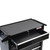 Excel 31638 5 Drawer Tool Chest Cabinet with Wheels Black Steel Storage