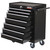 Excel 31546 7 Drawer Tool Chest Storage Cabinet with Wheels - Black
