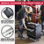 Excel 31546 7 Drawer Tool Chest Storage Cabinet with Wheels - Black