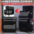 Excel 30697 Roller Tool Chest Cabinet 8 Drawers Storage Toolbox Black