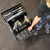 Excel 31353 Mobile Cabinet Tool Storage Box 4 Drawer Garage Tool Chest with Wheel