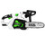 Excel 9766 20V 10" Chainsaw with Tool-Free Chain Tensioning with 1x 4.0Ah Battery, Charger