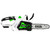 Excel 9766 20V 10" Chainsaw with Tool-Free Chain Tensioning with 1x 4.0Ah Battery, Charger