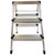 Excel 1606 Aluminium Stool Ladder Folding Hop Up 3 Tread