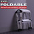Excel 1605 Aluminium Stool Ladder 2 Tread Heavy Duty Folding Hop Up
