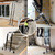 Excel 8077 12 Tread Steel Multi-Purpose Combination Ladder with Platform