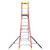 Excel 31135 Electricians Fibreglass Podium Step Ladder 8 Tread 3.18m