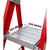 Excel 31132 Electricians Fibreglass Platform Step Ladder 8 Tread 2.51m