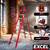 Excel 31132 Electricians Fibreglass Platform Step Ladder 8 Tread 2.51m