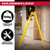 Excel 1657 Electricians Fibreglass Step Ladder 8 Tread 2.1m Heavy Duty
