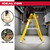 Excel 6414 Electricians Fibreglass Step Ladder 5 Tread 1.3m Heavy Duty