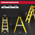 Excel 6414 Electricians Fibreglass Step Ladder 5 Tread 1.3m Heavy Duty