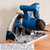Scheppach PL55 160mm Plunge Saw 55mm 1200W with 1.5m Guide Rail System