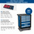 Scheppach TW1000 Mobile Workshop Trolley with Hand Tool Kit (263 Pieces)