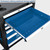 Scheppach TW1000 Mobile Workshop Trolley with Hand Tool Kit (263 Pieces)