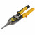 Stanley STA914563 Yellow Aviation Snips & Holster Straight Cut 250mm (10in)