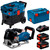 Bosch GNF18V-40 18V Wall Chaser and GAS12-40 MA 40L M-Class Extractor 240V with 2x 8.0Ah Batteries and Charger