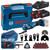 Bosch GOP18V-34 18V Starlock Multi Tool with 2 x 4.0Ah Batteries, GAL18V-40 Charger, Accessories and L-Boxx
