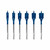 Bosch 2608900333 Expert Self Cut Speed Flat Spade Drill Bit Set Hex (6 Pieces)