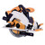 Evolution 7 Piece 18V Tool Kit with 3x 4.0Ah Batteries, Charger and 2x Bags