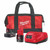 Milwaukee M12 Battery Set with Charger and Bag