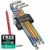 Wera 05022860001 3950/9 Hex-Plus Multicolour Imperial Stainless 1 Set (9 Pieces)