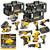 DeWalt TDKIT10x4 XR 18V 10 Piece Kit with 4x 5.0Ah Batteries