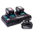 DC18RD Battery Charger & 3 x BL850 5.0Ah Batteries