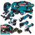 Makita DLX6068PT9 18V LXT 9 Piece Kit