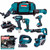 Makita DLX6068PT92 18V LXT 9 Piece Kit with 5x 5.0Ah Batteries