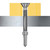 TechFast 5.5 x 150 mm No.5 Timber to Steel CSK/Wing Screw