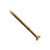 Spectre Advanced 4.0 x 25mm Pozi Countersunk Wood Screw Yellow Zinc