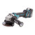 Makita DGA463RTJ 18v Brushless 115mm Angle Grinder with 2x5ah Batteries