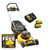 DeWalt DCMW564P2 480mm Twin 18V Brushless Lawn Mower with 2x 5.0Ah Batteries