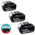Makita BL1850 18V 5.0Ah LXT Lithium-Ion Battery (3 Pack)