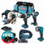 Makita MAK5KIT3X5 18V LXT Brushless 5pc Tool Kit with 3x 5.0Ah Batteries