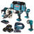 Makita MAK5KIT3X5 18V LXT Brushless 5pc Tool Kit with 3x 5.0Ah Batteries