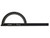 Faithfull FAIGAUGECNC Prestige Angle Gauge Black Aluminium 150 x 270mm | Toolden