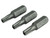 Faithfull FAISBT2525S Security S2 Grade Steel Screwdriver Bits T25S x 25mm (Pack 3) | Toolden
